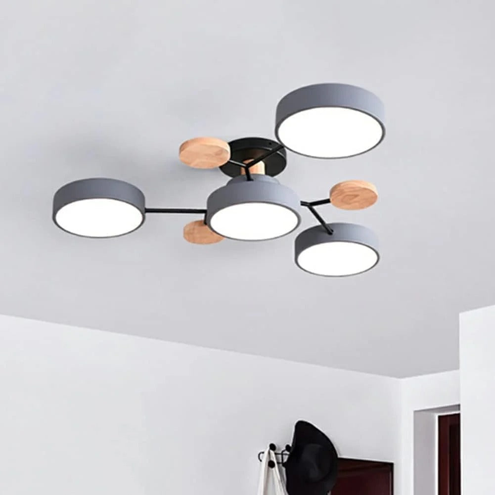 LED Moderne Taklampe Luvikno