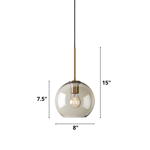 Moderne Glasshengende Lampen | Luvikno
