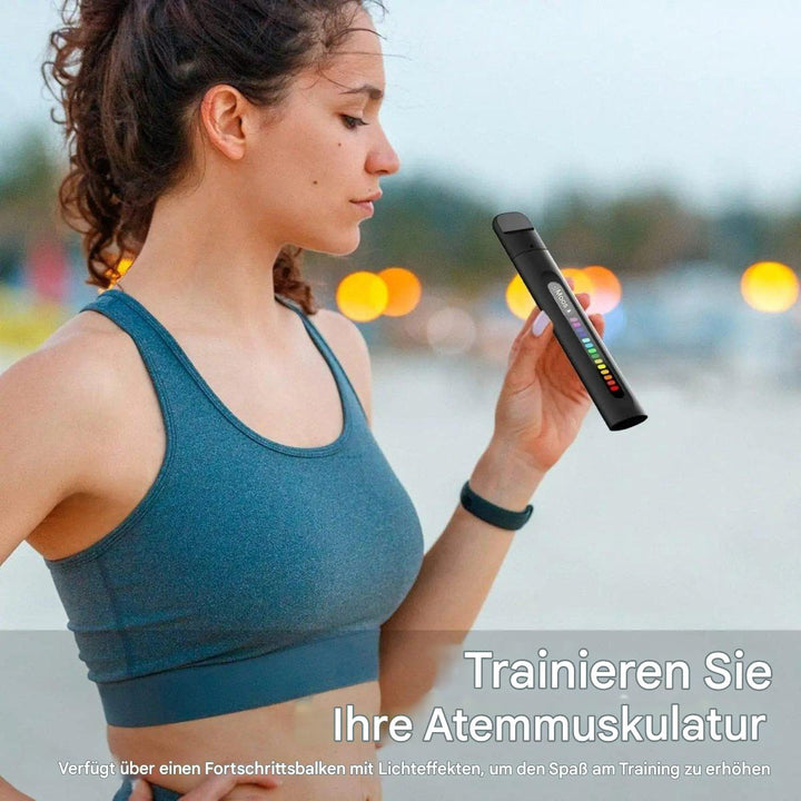 Luvikno | Intelligent Pustetrener for Pustemuskulaturtrening - BreathBoost