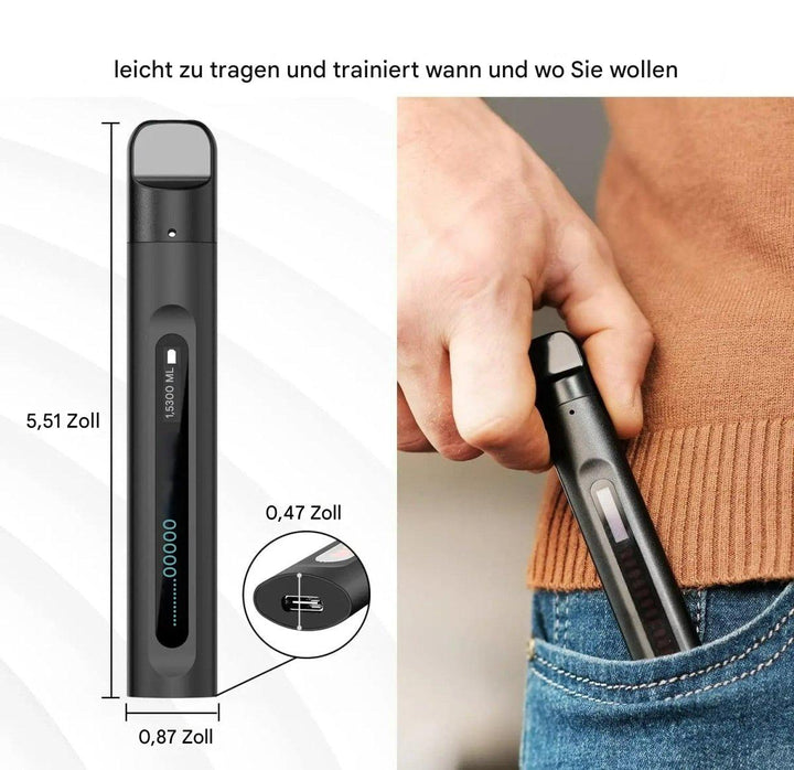 Luvikno | Intelligent Pustetrener for Pustemuskulaturtrening - BreathBoost