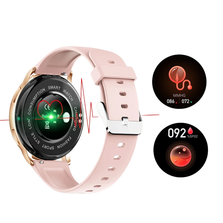Luvik | Naisten mukautettu Dial Fitness Tracker Watch
