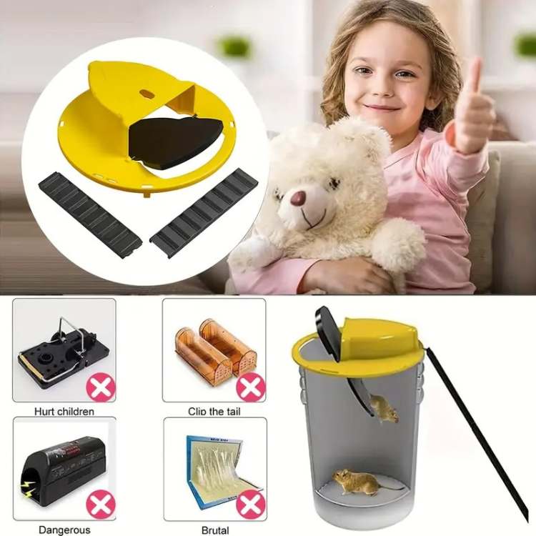 Musfelle Multi-Fangst med Automatisk Vippe Mekanisme | Luvikno