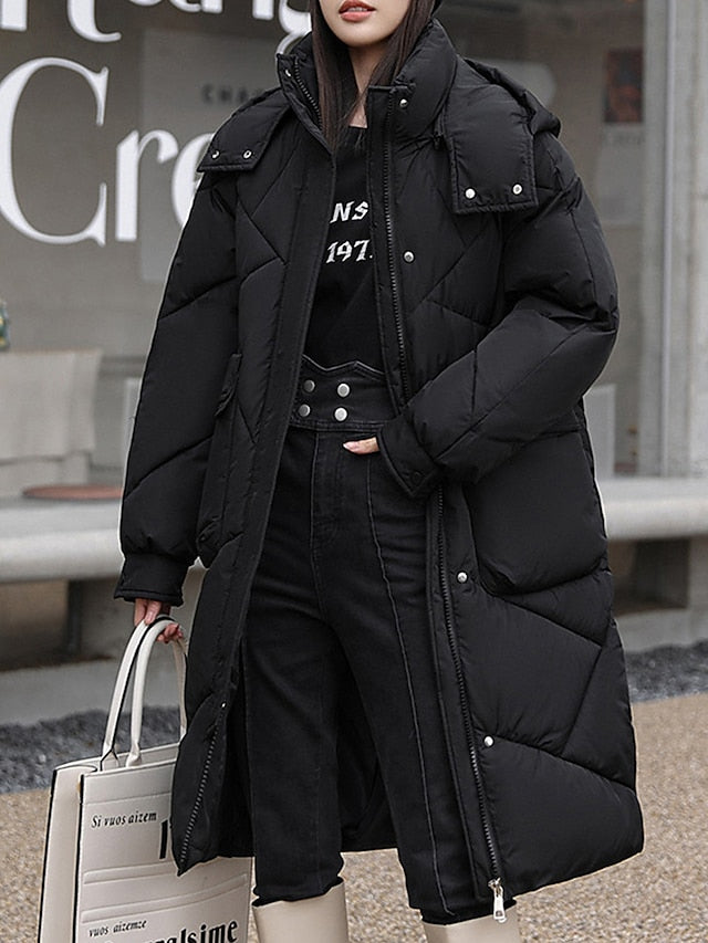 Luvik | Femme manteau d'hiver doublé