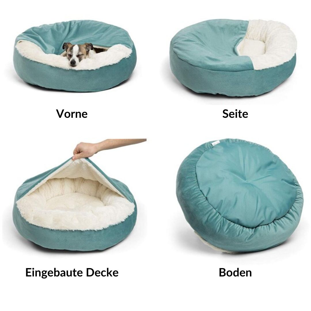 SnuggleNest Hund Kosehule - Den Ultimative Komforten for Dyr البويليف