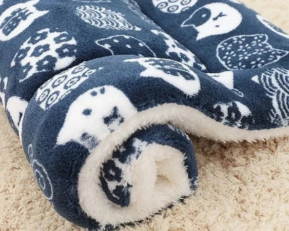 SnuggleSoft Varm Katt Teppet Luvikno