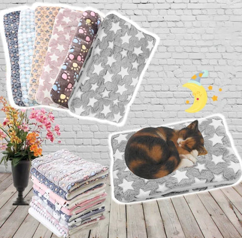 SnuggleSoft Varm Katt Teppet Luvikno