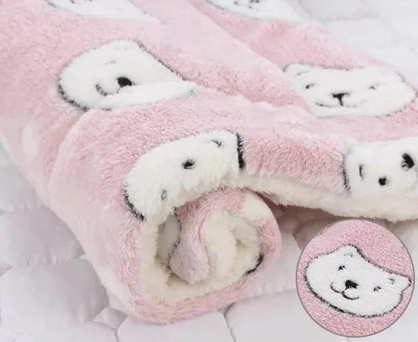 SnuggleSoft Varm Katt Teppet Luvikno