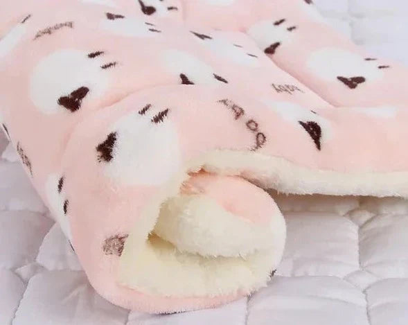 SnuggleSoft Varm Katt Teppet Luvikno