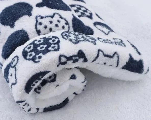 SnuggleSoft Varm Katt Teppet Luvikno