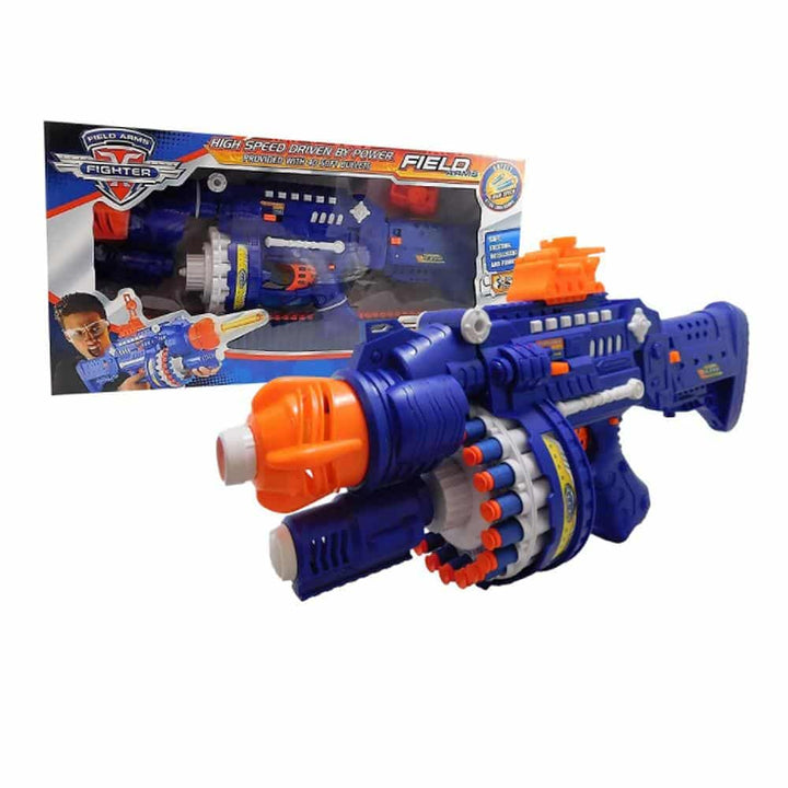 Fuldautomatisk myk kulepistol inkl. 40 piler/darter | Luvikno