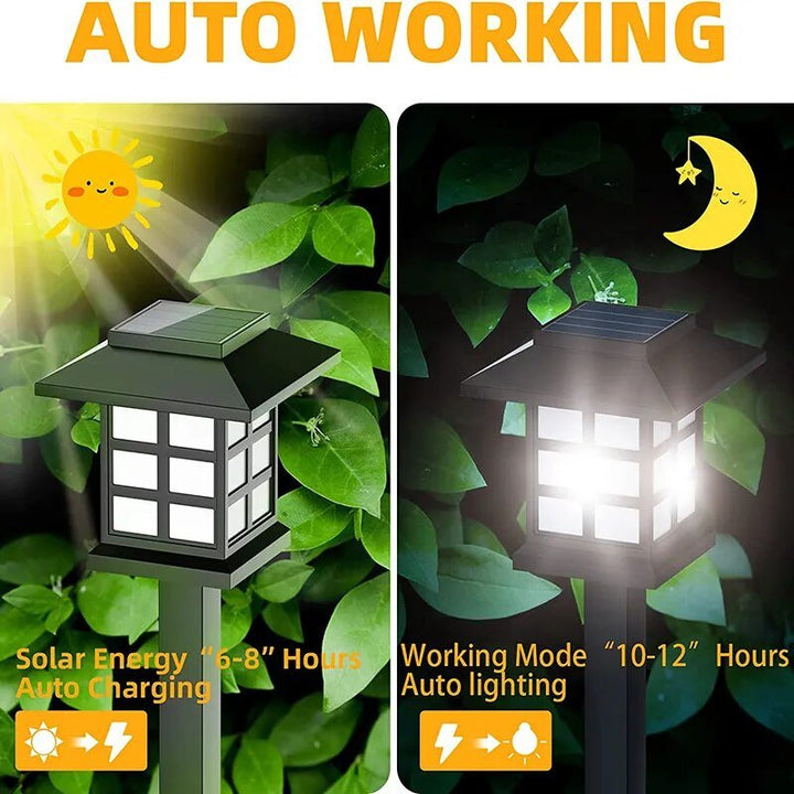 Solcelle LED Sti Lanterns Luvikno