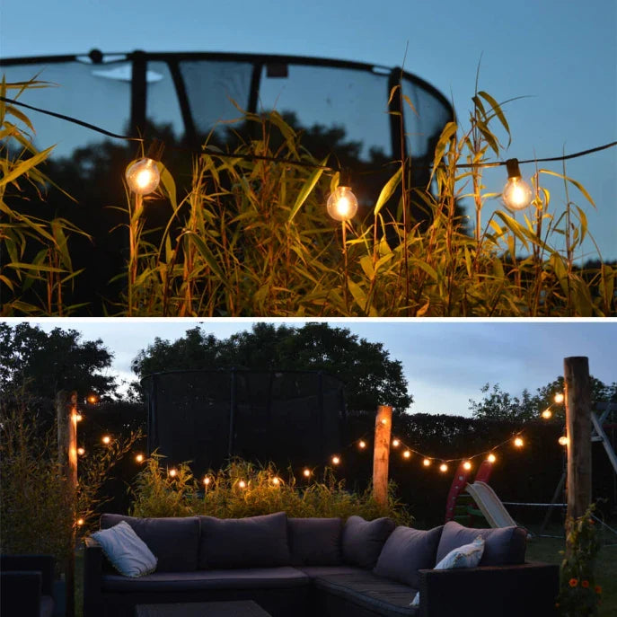 Luvikno | LED Sollys Lyskede Deluxe - Skap den perfekte atmosfæren i hagen din!
