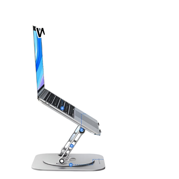Luvikno | Elegance | Laptop- og nettbrettstativ 360° - justerbar - ergonomisk - moderne design