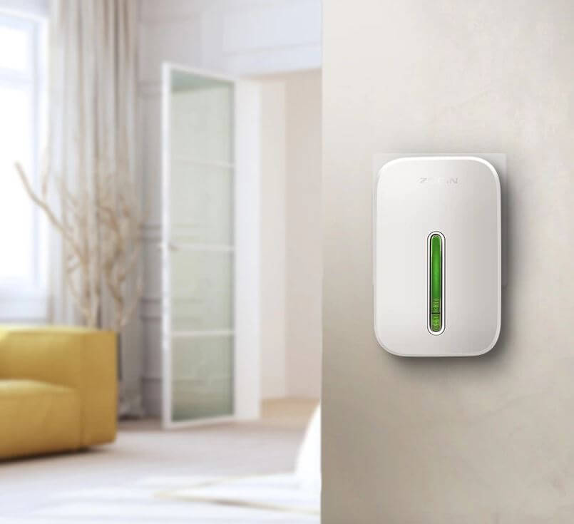 Luvikno | Trådløs smart dørklokke uten batteri – Vanntett og energieffektiv