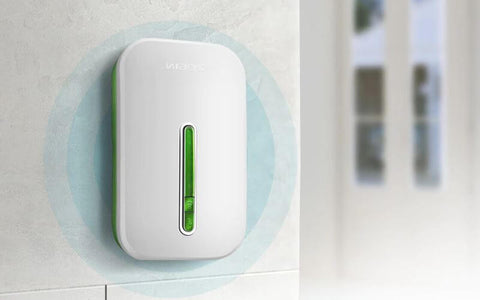 Luvikno | Trådløs smart dørklokke uten batteri – Vanntett og energieffektiv