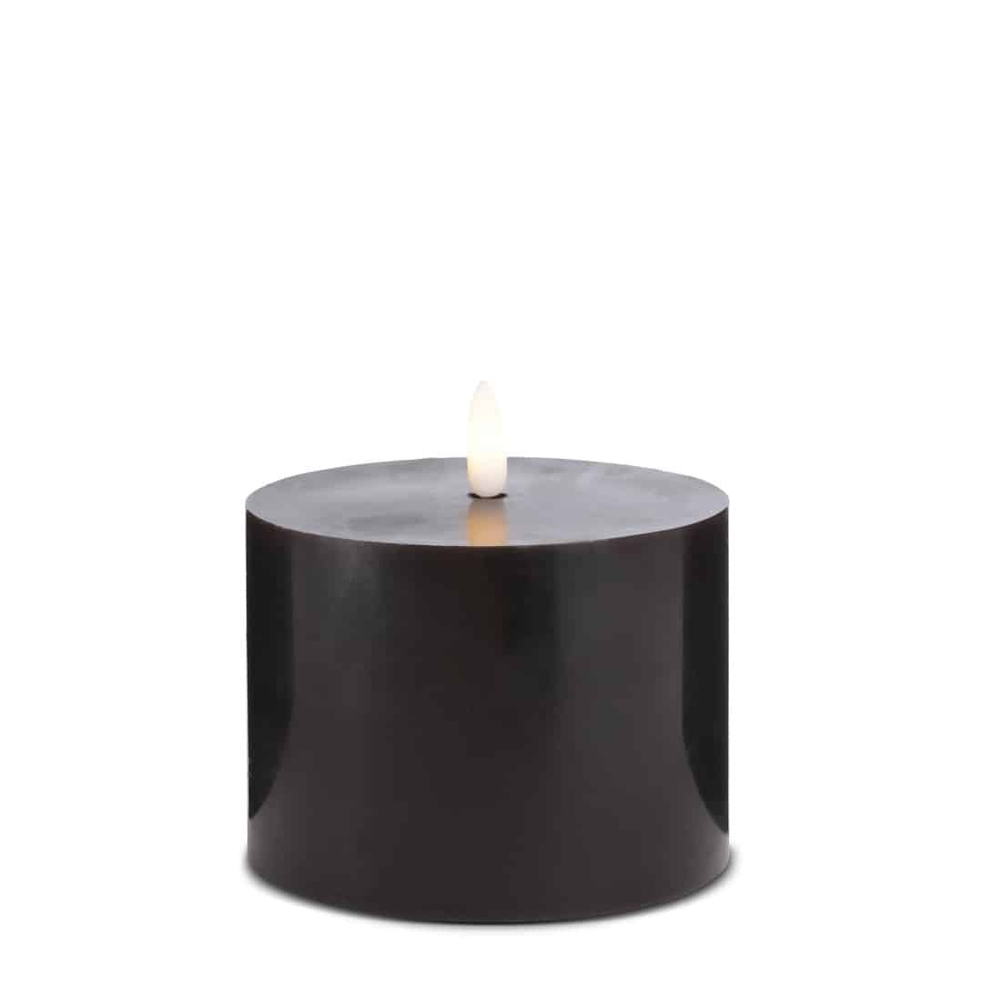 LED lysestake (1 stk) med realistisk 3D flamme 10 x 10 cm | Luvikno
