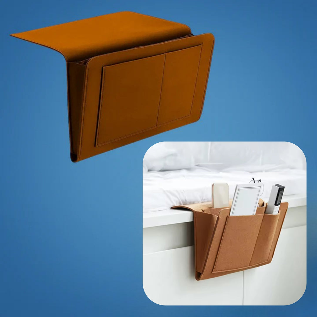 Essentials Within Reach – Tykk Filtdurabelt Materiale – Spar Plass Hold Orden & Nyt Nattkomfort Luvikno