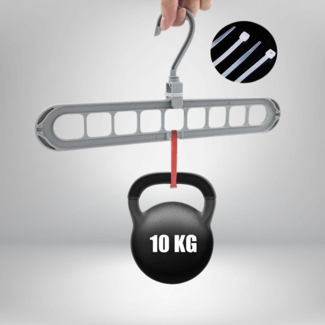Kleshengerorganisator plassbesparende rack 2-delt sett | Luvikno