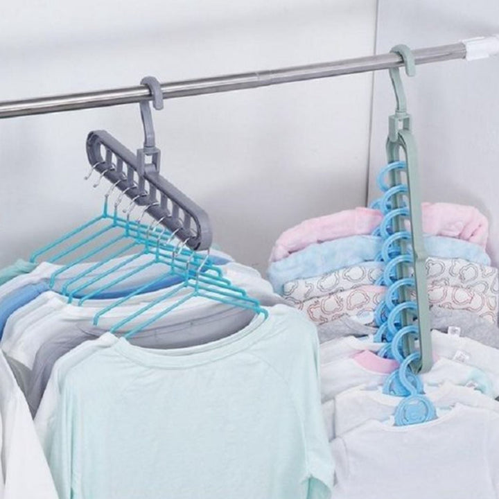 Kleshengerorganisator plassbesparende rack 2-delt sett | Luvikno