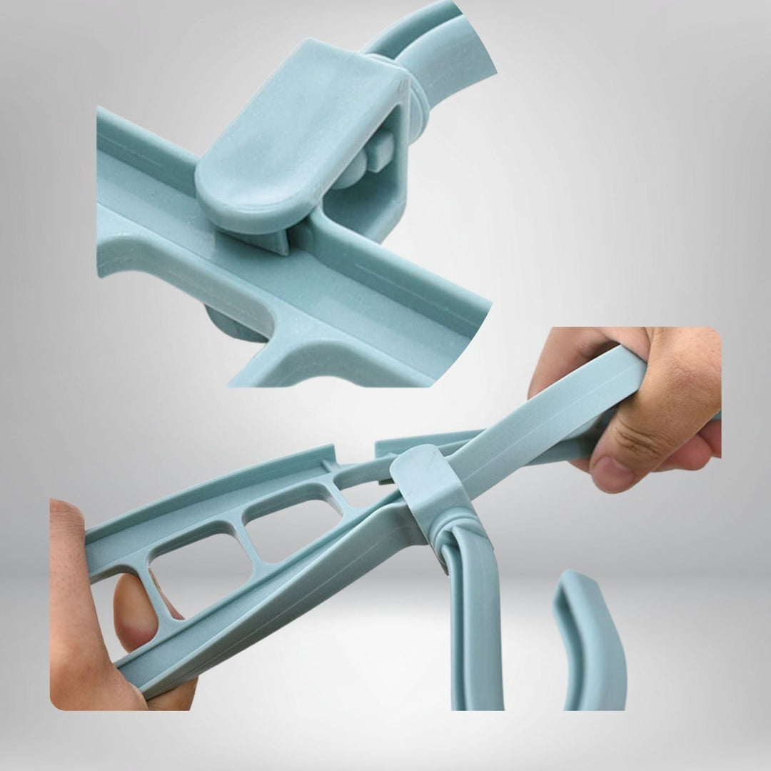 Kleshengerorganisator plassbesparende rack 2-delt sett | Luvikno