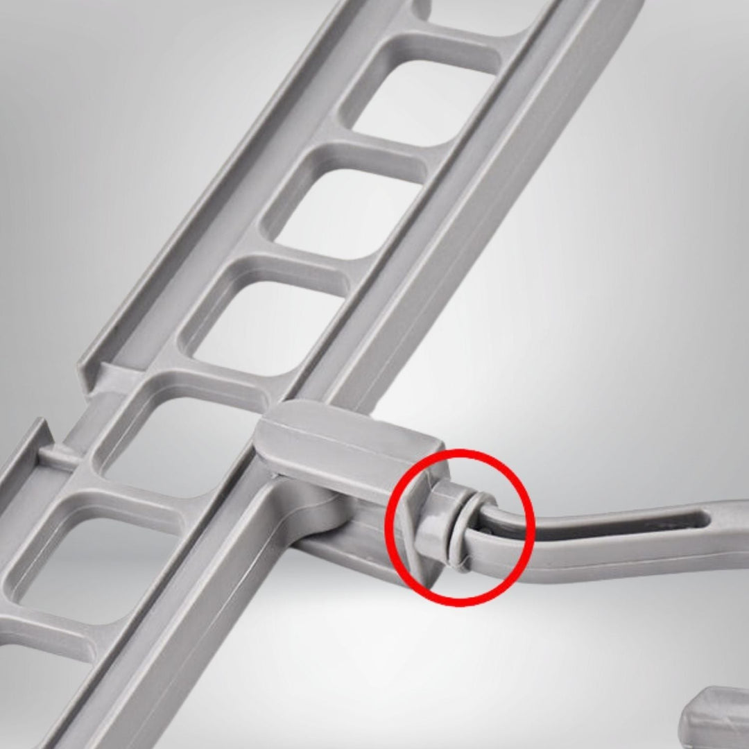 Kleshengerorganisator plassbesparende rack 2-delt sett | Luvikno