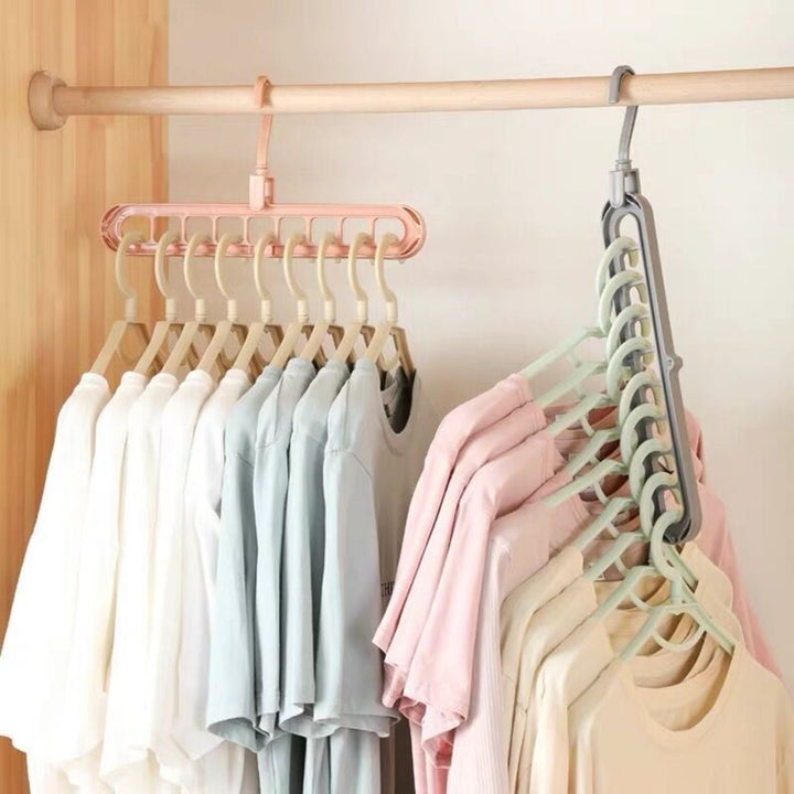 Kleshengerorganisator plassbesparende rack 2-delt sett | Luvikno