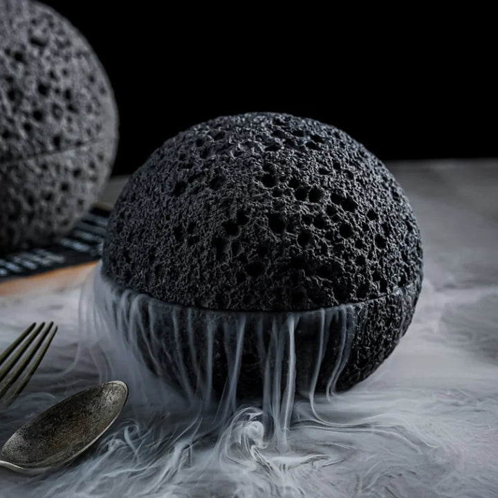 Spesiell Lava Stein Planet Sashimi Sjømat Tørris Serveringsfat | Luvikno