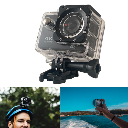 Actionkamera med vanntett etui - 4K - 16.0 Mega Pixel | Luvikno