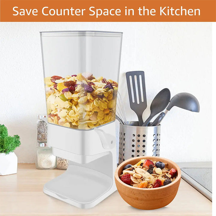 CerealKeeper - Elegant Korn Dispenser for Kjøkken Luvikno