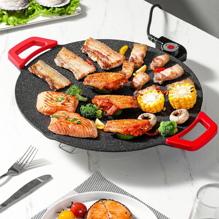 GrillCook - Røykfri stekeplate for sunn matlaging Luvikno