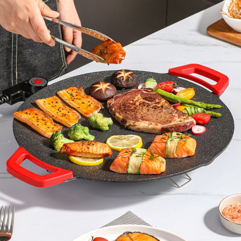 GrillCook - Røykfri stekeplate for sunn matlaging Luvikno