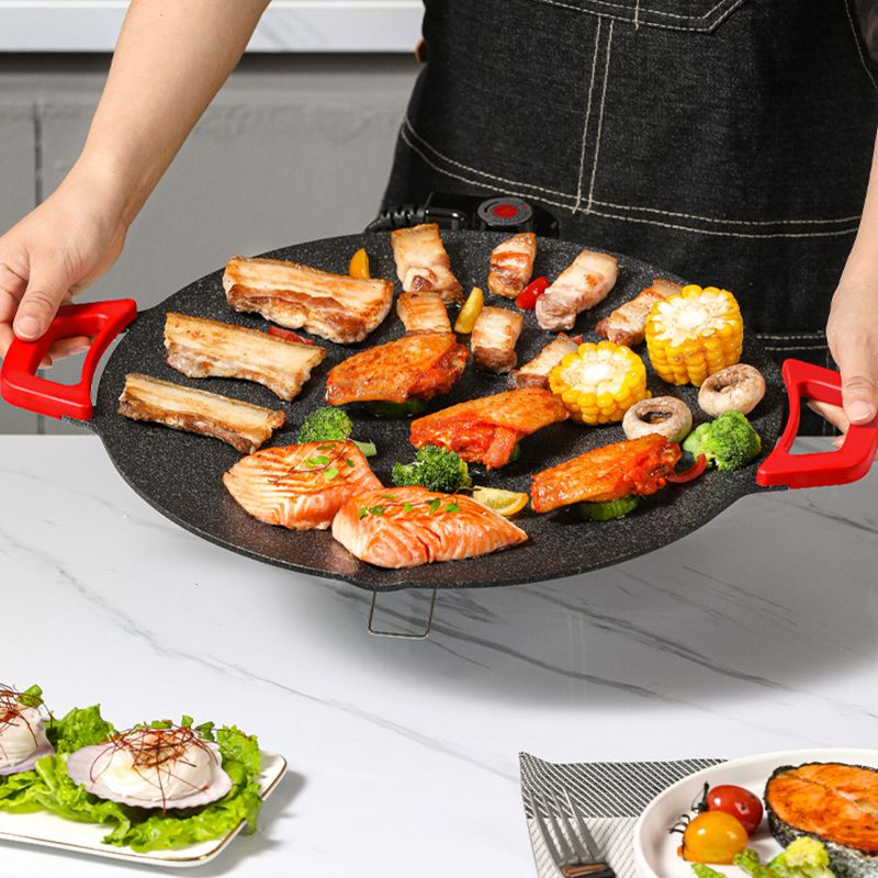 GrillCook - Røykfri stekeplate for sunn matlaging Luvikno