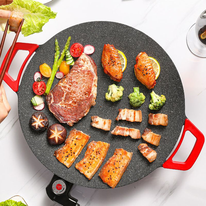 GrillCook - Røykfri stekeplate for sunn matlaging Luvikno