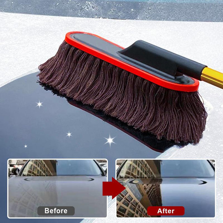 Luvikno | Elegant | Auto Duster med teleskopisk håndtak - Effektiv rengjøring - Praktisk design - Lett å lagre