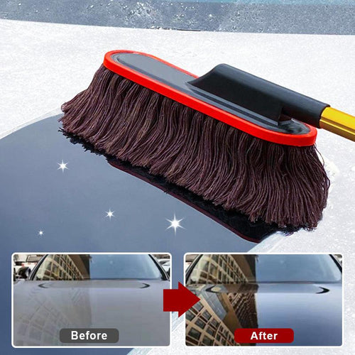 Luvikno | Elegant | Auto Duster med teleskopisk håndtak - Effektiv rengjøring - Praktisk design - Lett å lagre