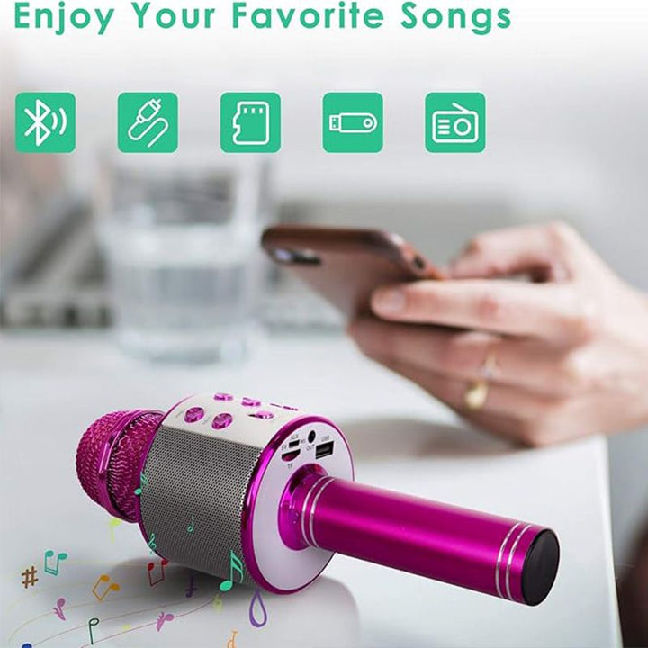 Trådløs karaoke-mikrofon med Bluetooth | Luvikno