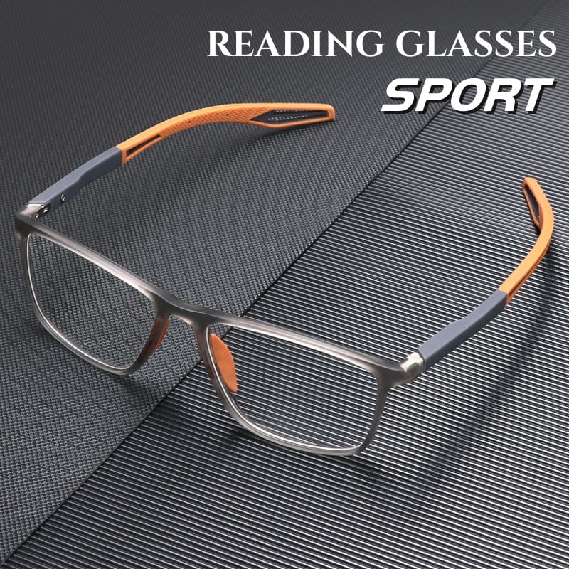 Men's Sport Ultra-Light Anti-Blue Light Presbyopia Glasses Luvikno