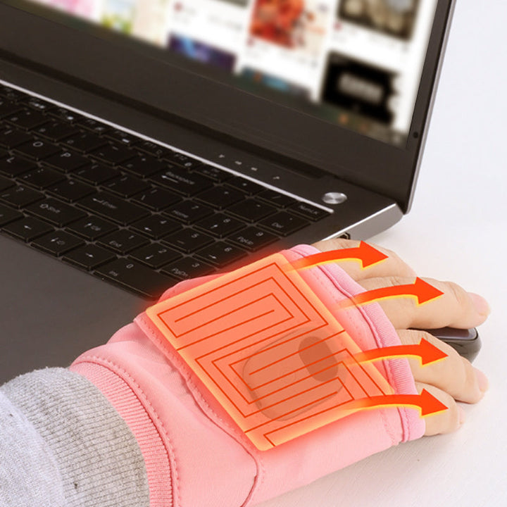 Intelligent oppvarmede fingervotter uten fingre | Luvikno