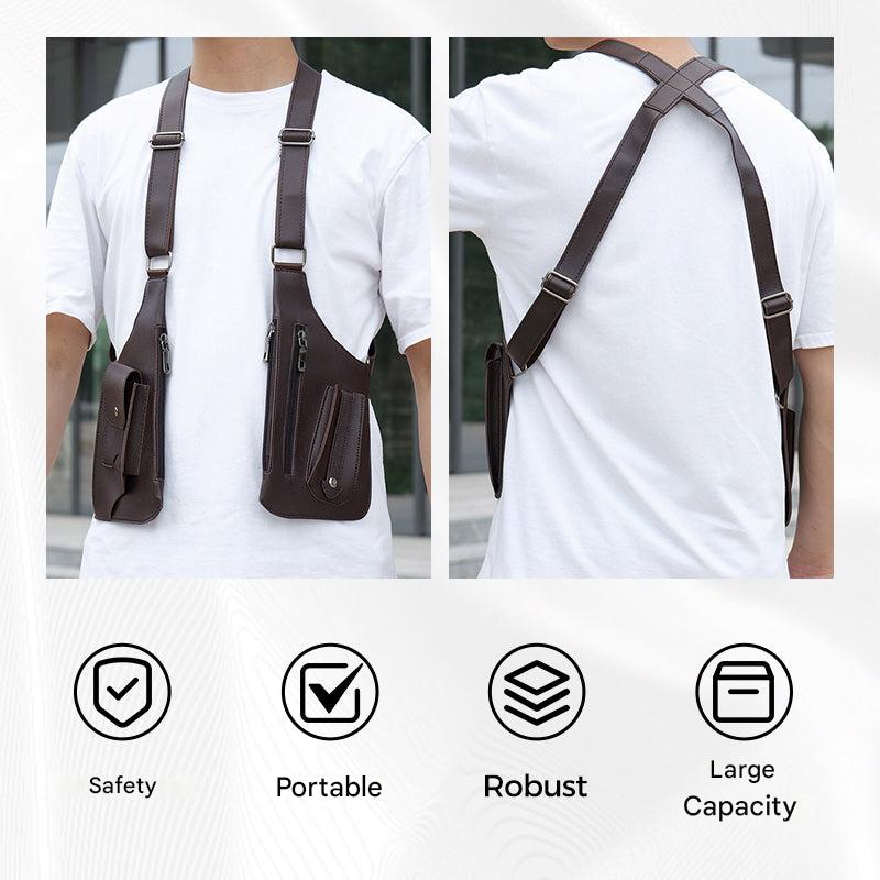 ShadowCarry Pro – Diskret Skulderveske for Menn | Luvikno