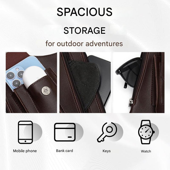 ShadowCarry Pro – Diskret Skulderveske for Menn | Luvikno
