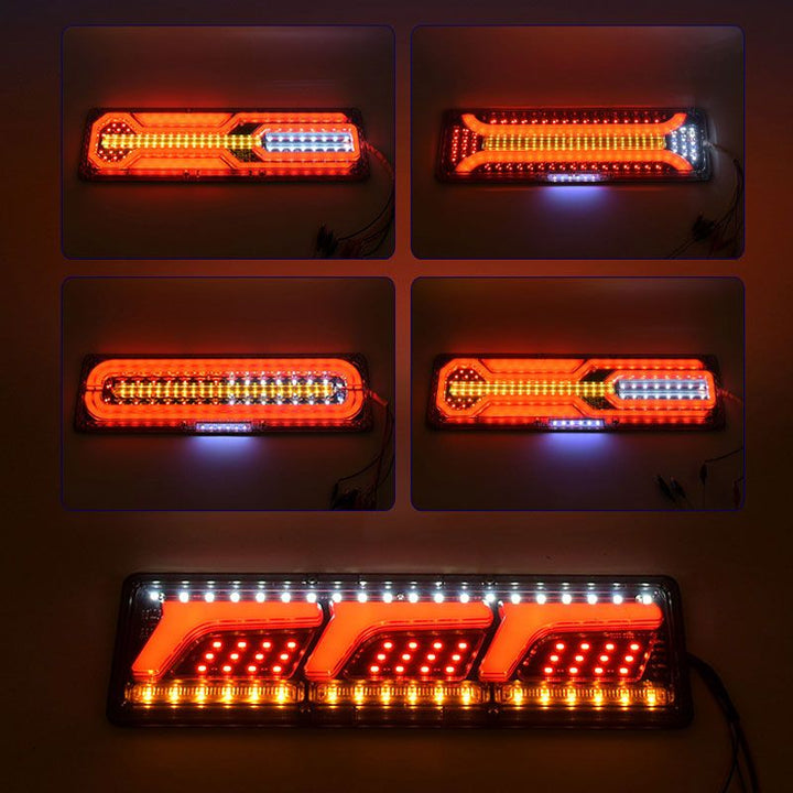 Luvikno | 2 kraftige LED-baklys for lastebiler