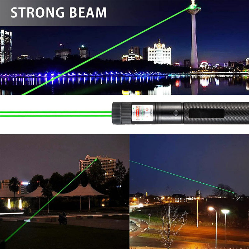 Luvikno | LuxeBeam Dual-Color Laser Pointer | Presis rød og grønn laser for allsidige presentasjoner