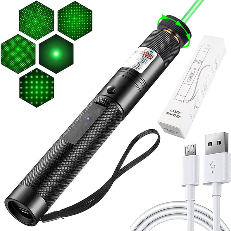 Luvikno | LuxeBeam Dual-Color Laser Pointer | Presis rød og grønn laser for allsidige presentasjoner