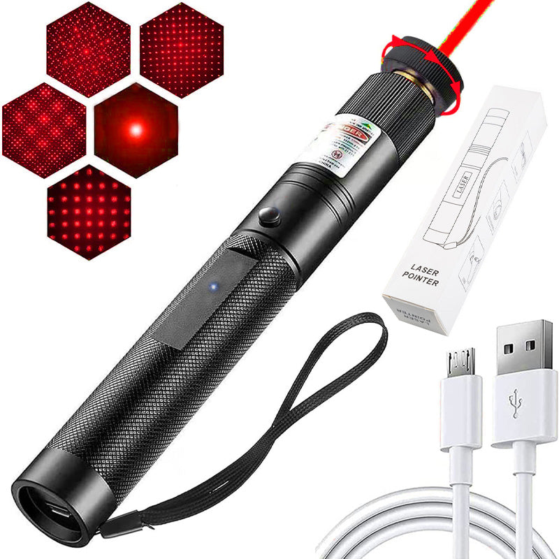 Luvikno | LuxeBeam Dual-Color Laser Pointer | Presis rød og grønn laser for allsidige presentasjoner