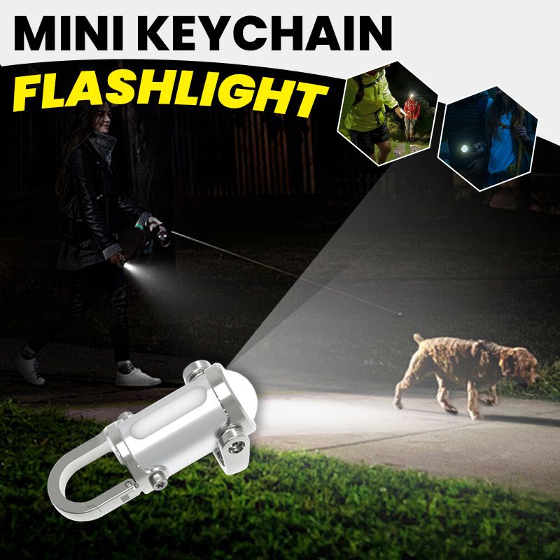 Luvikno | Lumineux | Mini LED lommelykt – 1200LM – vanntett - ultra lys