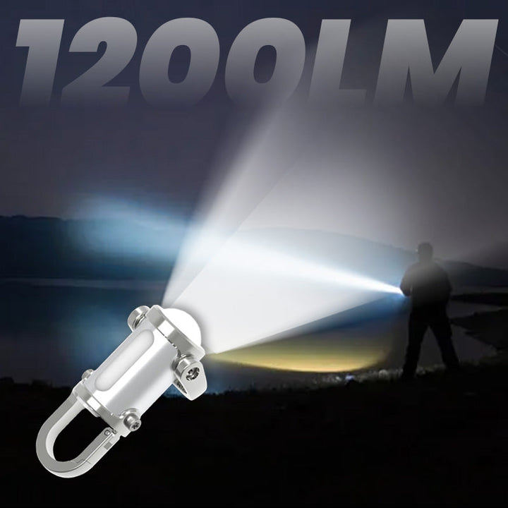 Luvikno | Lumineux | Mini LED lommelykt – 1200LM – vanntett - ultra lys