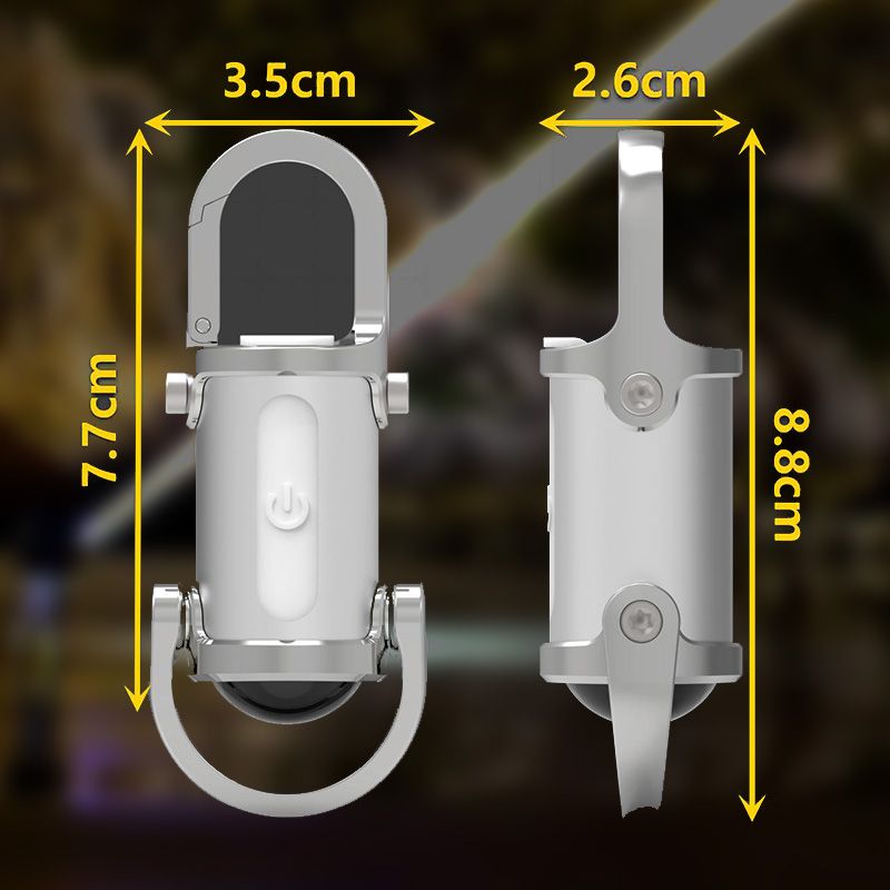 Luvikno | Lumineux | Mini LED lommelykt – 1200LM – vanntett - ultra lys