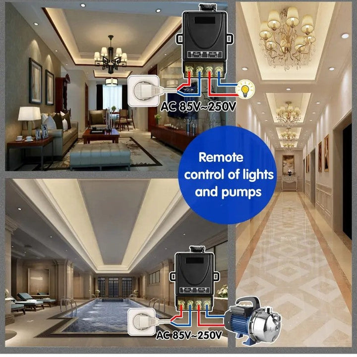 Luvikno | LuxaControl Wireless Remote Control Switch Set | Easy control without the hassle of wiring
