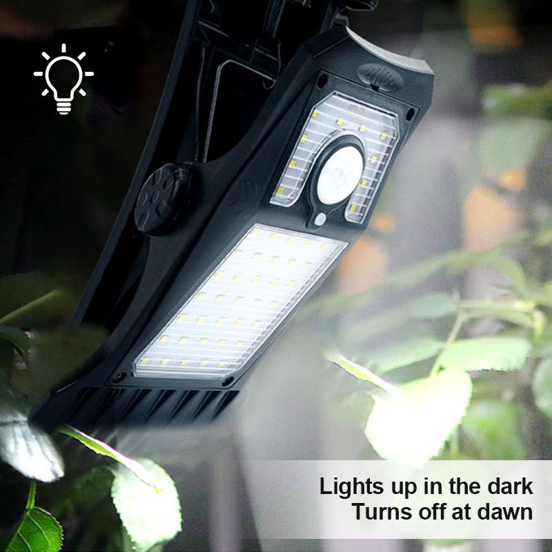 Luvikno | LuxeGlow Solar Clip Light | Enkel installasjon med miljøvennlig belysning