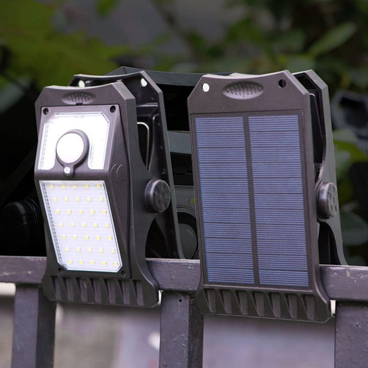Luvikno | LuxeGlow Solar Clip Light | Enkel installasjon med miljøvennlig belysning